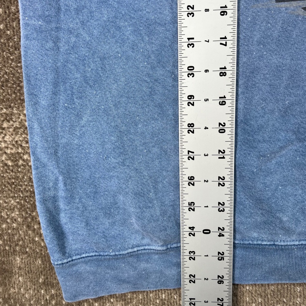 Harley Davidson Daytona Beach Florida Eagle Graphic Sweatshirt Blue Mens Large - Picture 6 of 6